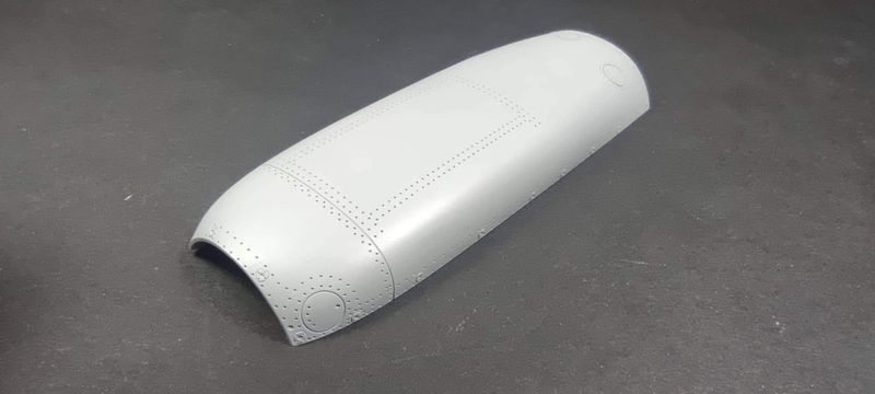 1/24 Supermarine Spitfire Mk IX topp cowling