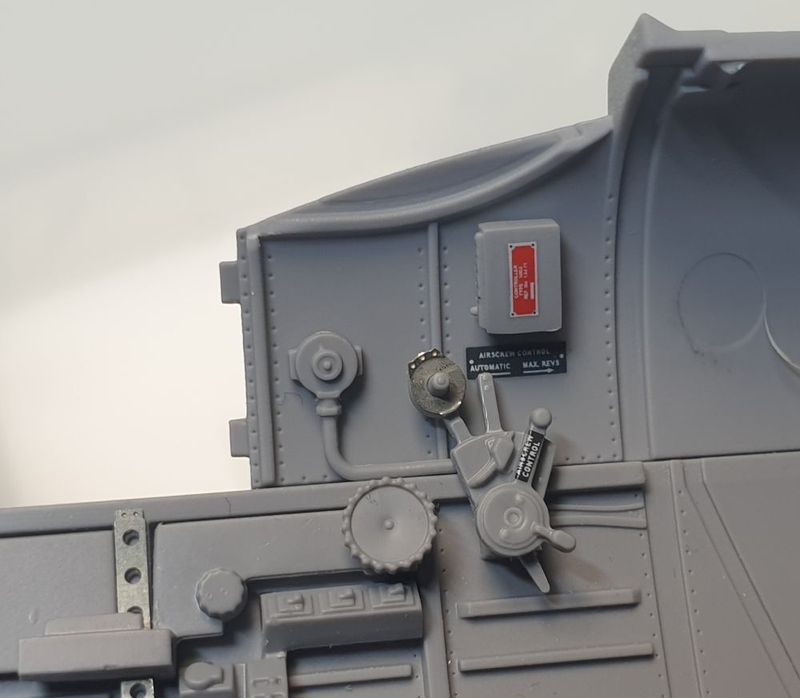 1/24 Scale Spitfire Mk IX Cockpit Upgrade Kit