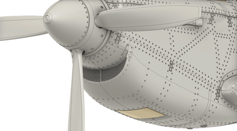 1/72 Scale Hispano HA-1112 M4L Buchon Two-Seat Resin Conversion