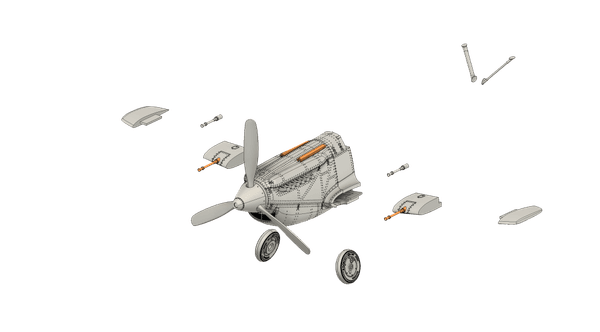 1/72 Scale HA-1112 M1L Buchon 